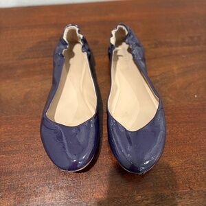Mossimo Supply Co. Purple Flats with Scrunch Heel - 10